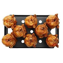 GRIGLIA PORTAPOLLI GN1/1 X8 TEFLONATA ANTIADERENTE (FINO A 1,5Kg