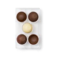 STAMPO CIOCCOLATO MEZZA  SFERA D.75