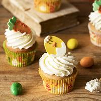 DECORI IN ZUCCHERO CAROTE E PULCINI PZ.6