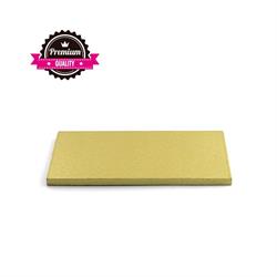 SOTTOTORTA RETTANGOLARE ORO CM.20X30X1.2
