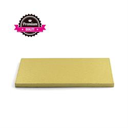 SOTTOTORTA RETTANGOLARE ORO CM.35X45X1.2