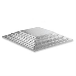 CAKEBOARD QUADRATO SILVER CM.40X40X1,2