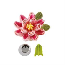 BOCCHETTE DECORA FOGLIA CON NERVATURA FRAST. N.5