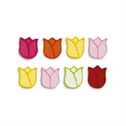 DECORI IN ZUCCHERO TULIPANI PZ.8