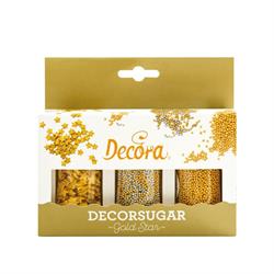 ZUCCHERO DECOR GOLD STAR PZ.3 GR.18