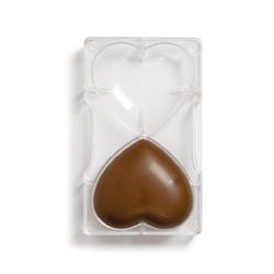 STAMPO CIOCCOLATO CUORI  2 IMPRONTE