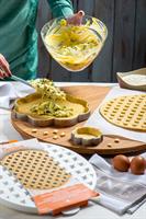 GRIGLIA DECORA CROSTATA ARABESQUE D.30