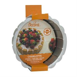 STAMPO CHARLOTTE D.20    H.8,5 ACCIAIO ANTIAD.