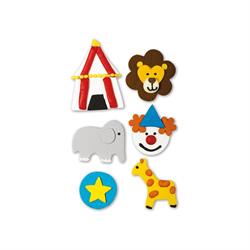 DECORI IN ZUCCHERO CIRCO PZ.6