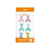 DECORI IN ZUCCHERO SIRENE PZ.6