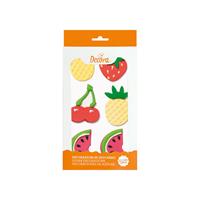 DECORI IN ZUCCHERO FRUTTA PZ.6
