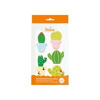 DECORI IN ZUCCHERO PZ.5 CACTUS