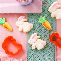 SET 2 TAGLIAPASTA CAROTA CONIGLIO CM.8