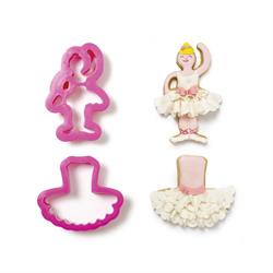 SET 2 TAGLIAPASTA TUTU  BALLERINA CM.8