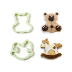 SET 2 TAGLIAPASTA ORSETTO E CAVALLUCIO