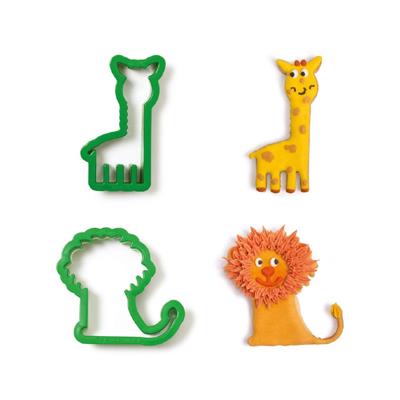 SET 2 TAGLIAPASTA LEONE E GIRAFFA