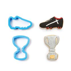 SET 2 TAGLIAPASTA CALCIO COPPA E SCARPA