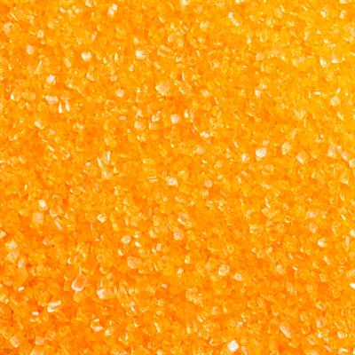ZUCCHERO GLITTER GR.100 ARANCIO