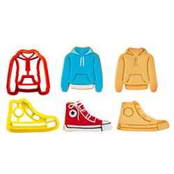 SET 2 TAGLIAPASTA MAGLIA E SCARPA TEENAGER CM.8