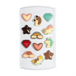 SET STAMPI CHOCO CANDY  UNICORNO 16X26