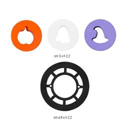 TAGLIAPASTA OCCHIO DI BUE HALLOWEEN PZ.4