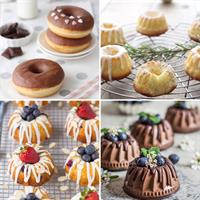 STAMPO 6 CIAMBELLE CUORE ANTIADERENTE D.7,5