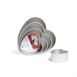 RUOTO ALLUM. ANNODIZZATO CUORE CM.30 H.7,5