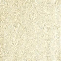 TOVAGLIOLI 33X33 3 VELI PZ.15 ELEGANCE CREAM/PERLA