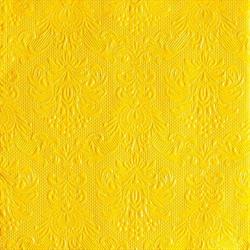 TOVAGLIOLI 33X33 3 VELI PZ.15 ELEGANCE YELLOW