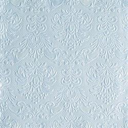 TOVAGLIOLI 33X33 3 VELI PZ.15 ELEGANCE BLU LIGHT  PERLA