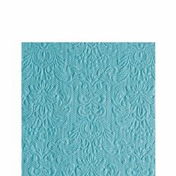 TOVAGLIOLI 25X25 3 VELI PZ.15 ELEGANCE LIGHT PETROL