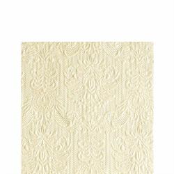 TOVAGLIOLI 25X25 3 VELI PZ.15 ELEGANCE PERLA CREAM