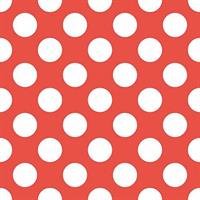 TOVAGLIOLI 33X33 3 VELI PZ.15 POIS ROSSO