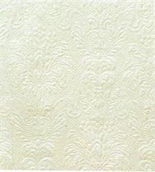 TOVAGLIOLI 25X25 3 VELI PZ.15 ELEGANCE CREAM