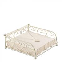 TOVAGLIOLI 25X25 3 VELI PZ.15 ELEGANCE CREAM