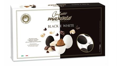 CONFETTI CIOCAMOUR KG.1 MAXTRIS BLACK & WHITE