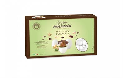 CONFETTI CIOCAMOUR KG.1 MAXTRIS PISTACCHIO E GIANDUIA