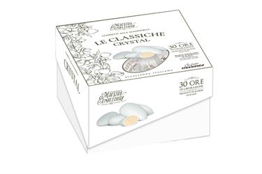 CONFETTI MANDORLA GR.500 CRYSTAL ALMOND BIANCHI