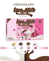 CONFETTI TWOMILK KG. 1  SFUMATO AL GUSTO ROSA