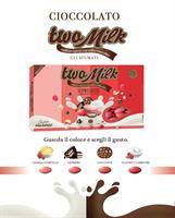 CONFETTI TWOMILK KG. 1  SFUMATO AL GUSTO ROSSO