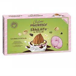 CONFETTI CIOCAMOUR KG.1 SBAGLIATO ROSA AL PISTACCHIO