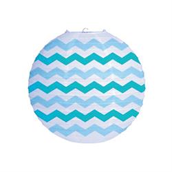 LANTERNA CARTA D'APPENDERE BLU D.30