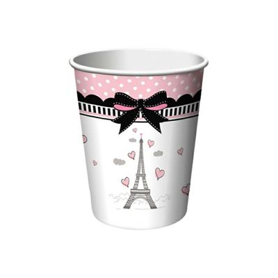 BICCHIERE CARTA PZ.8 PARTY IN PARIS
