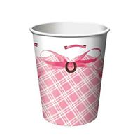 BICCHIERE PLASTIC BRIDAL BASH (NUZIALE) PZ.8