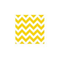 TOVAGLIOLI 25X25 2V. PZ.16 RIGHE/POIS GIALLE