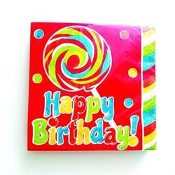 TOVAGLIOLI 33X33 3V. PZ.16 TORNADO HAPPY BIRTHDAY