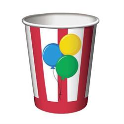 BICCHIERI CARTA PZ. 8   CIRCUS