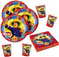 PIATTI CARTA CM.23 PZ.8 SAM POMPIERE