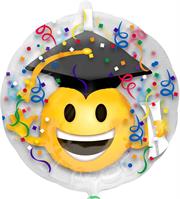 PALLONE FOIL SMILE TOCCO LAUREA CM.60 INSEDERS