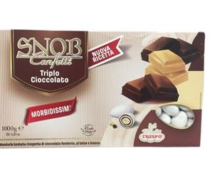 CONFETTI SNOB KG.1 TRIPLO CIOCCOLATO